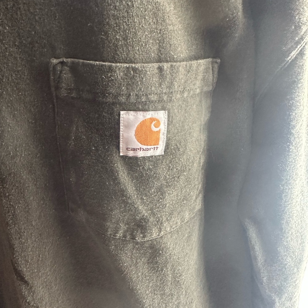 Carhartt green Long Sleeve Pocket Shirt - Picture 3 of 8